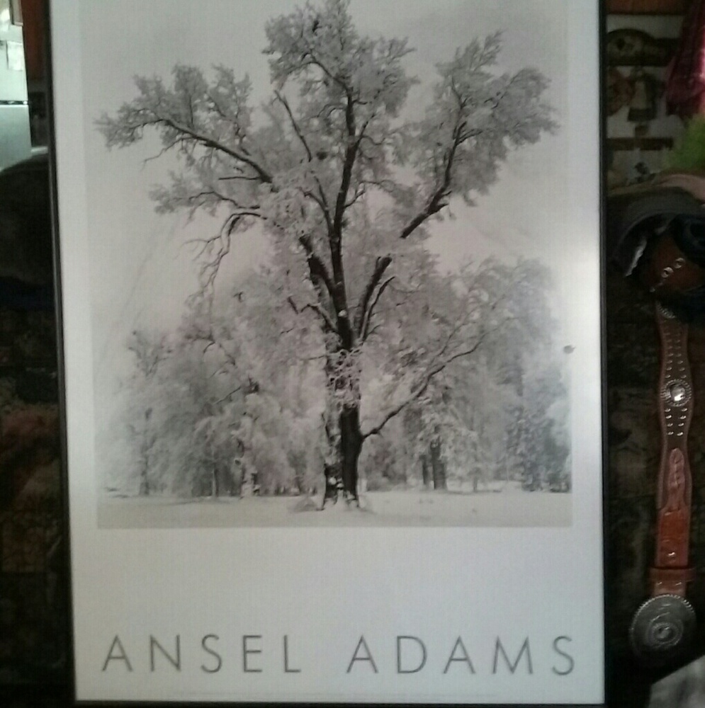 Authentic stamped Ansel Adams
